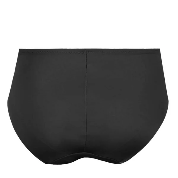 Culotte mi-haute gainante contrôle extra-ferme Miraclesuit noir en nylon Miraclesuit