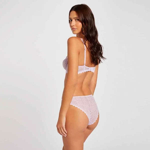 Culotte parme Lison violet Morgan Lingerie