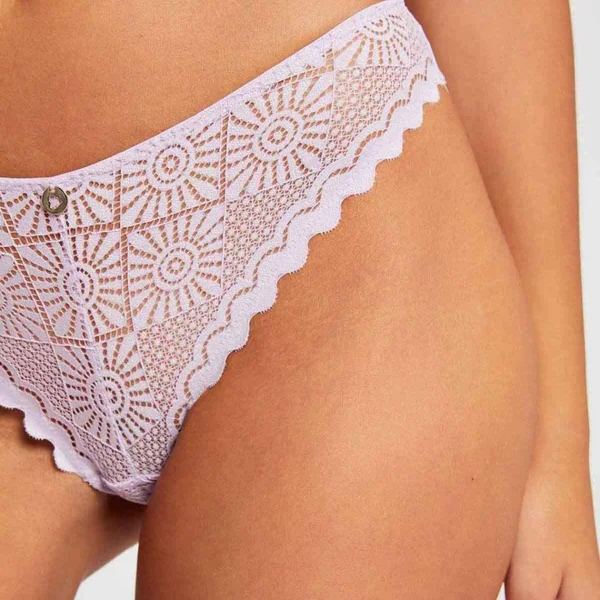 Culotte parme Lison violet Morgan Lingerie