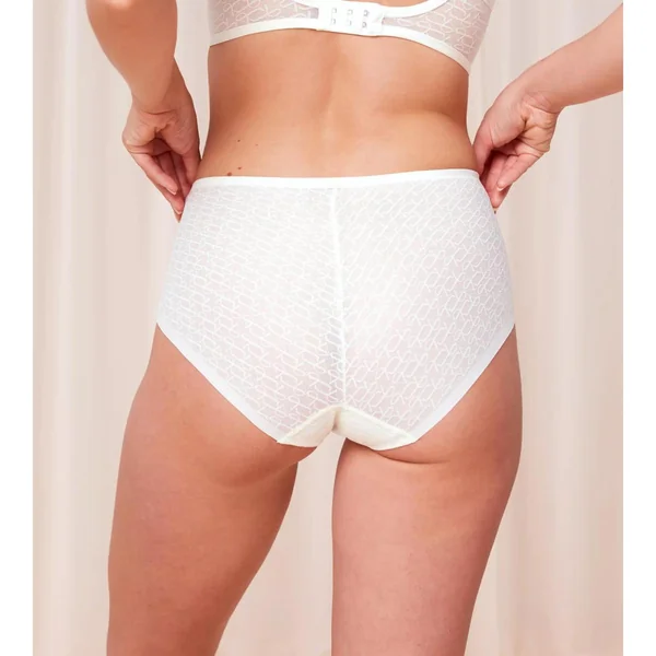 Culotte taille haute blanc cassé Triumph