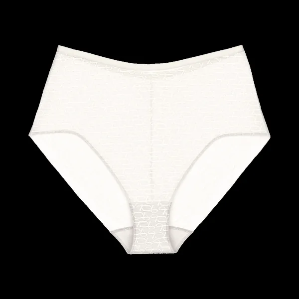 Culotte taille haute blanc cassé Triumph