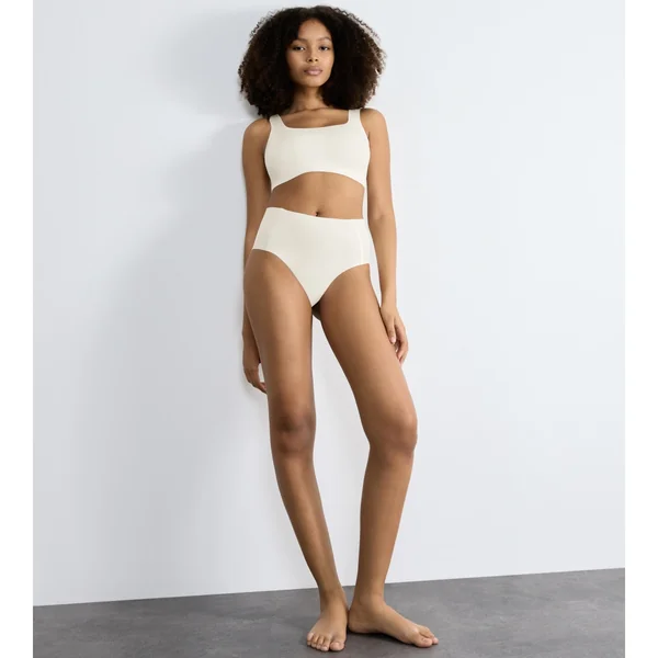 Culotte taille haute blanc Sloggi