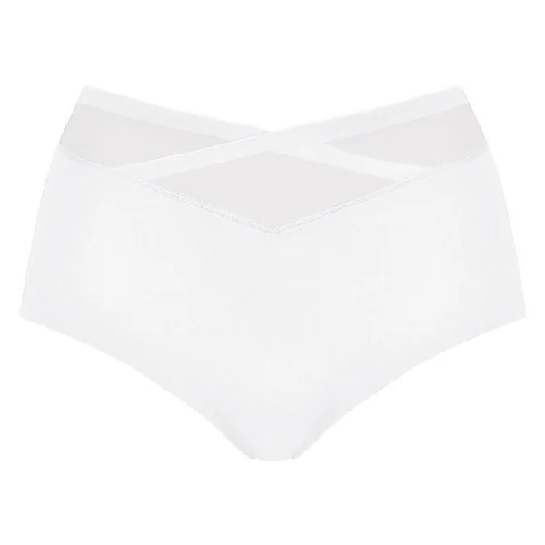 Culotte taille haute blanche True Shape Sensation Maxi Triumph True Shape Sensation