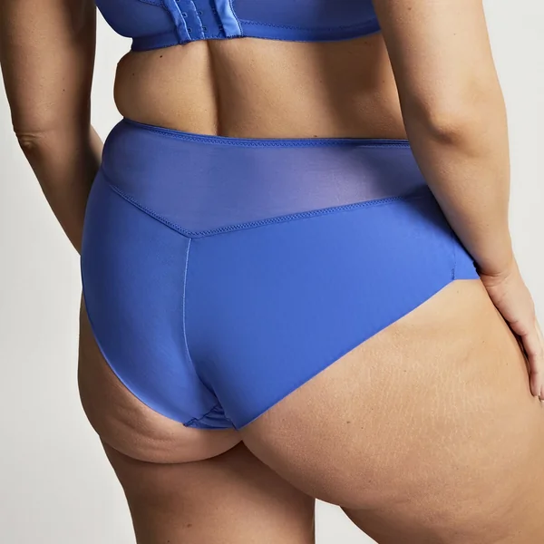 Culotte taille Haute - Bleu Panache