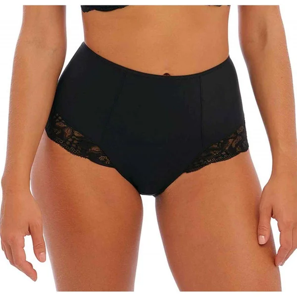 Culotte taille haute bordée de dentelle florale Fantasie