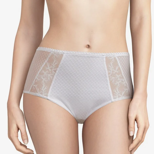 Culotte taille haute Chantelle INSTANTS blanche Chantelle