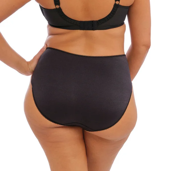 Culotte taille haute classique détails transparents Elomi CATE
