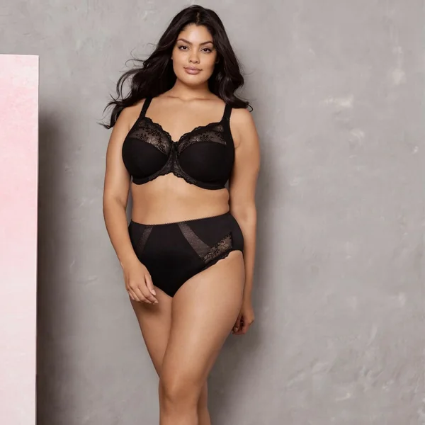 Culotte taille haute Elomi MEREDITH noire Elomi