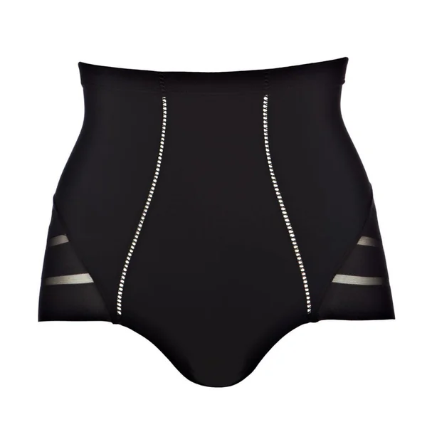 Culotte Taille Haute Gainant - Noire Dim Diam'S
