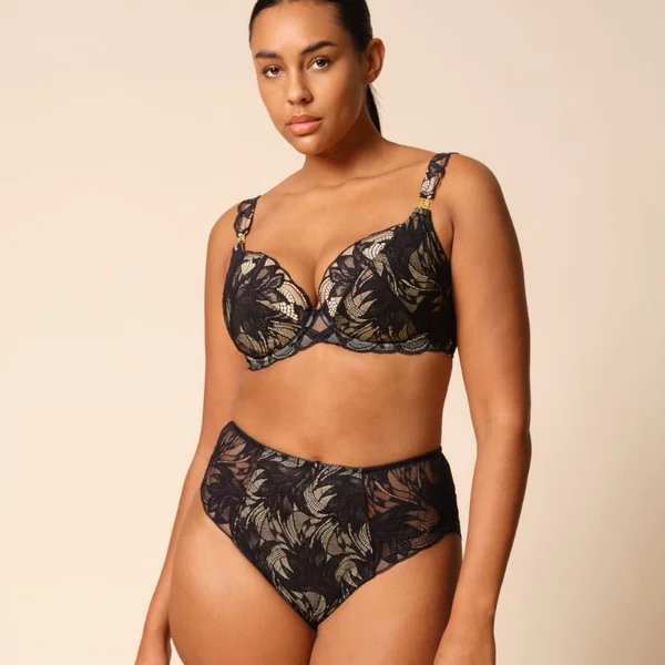 Culotte taille haute Lace Soiree - Noire Gossard