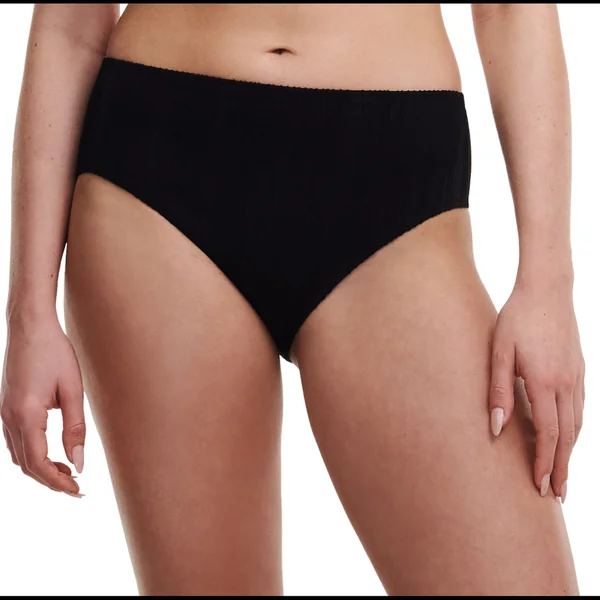 Culotte taille haute noir Chantelle Bain