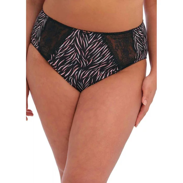 Culotte taille haute - Noir Elomi MORGAN en nylon Elomi