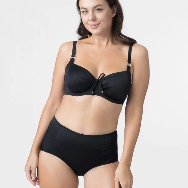 Culotte taille haute noire black Dorina Maillots