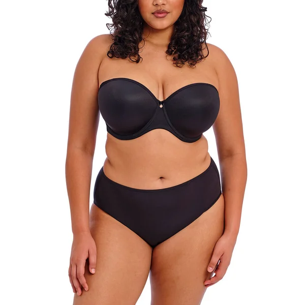 Culotte taille haute noire Elomi