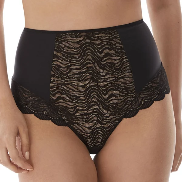 Culotte taille haute noire IMPRESSION Fantasie Impression