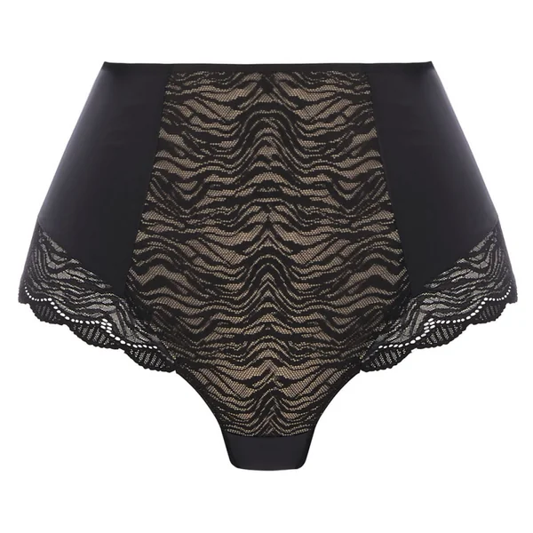 Culotte taille haute noire IMPRESSION Fantasie Impression