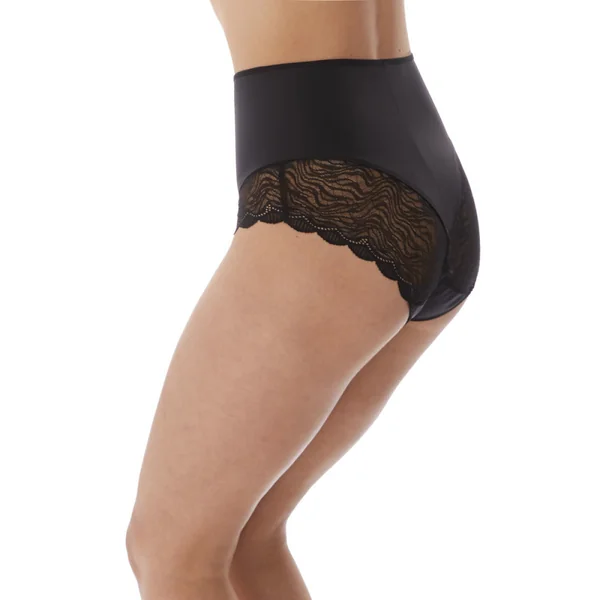 Culotte taille haute noire IMPRESSION Fantasie Impression