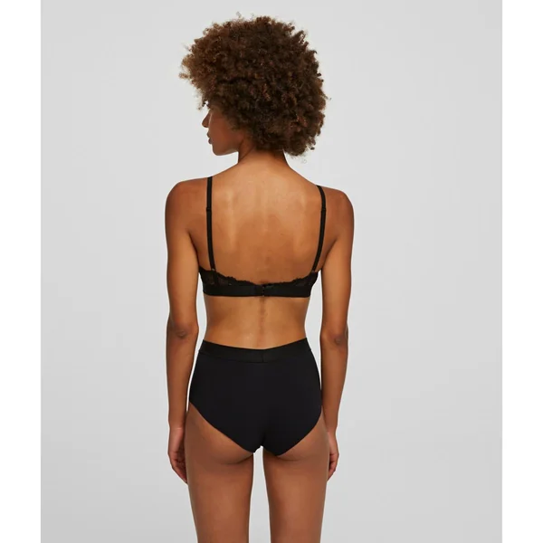 Culotte Taille Haute Noire Karl Lagerfeld