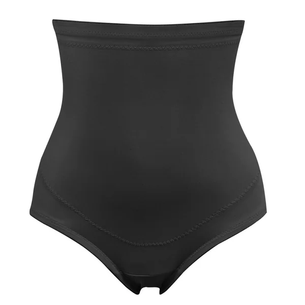 Culotte taille haute noire Miraclesuit FLEXI FIT black en nylon Miraclesuit