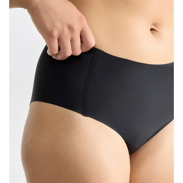 Culotte taille haute noire Sloggi