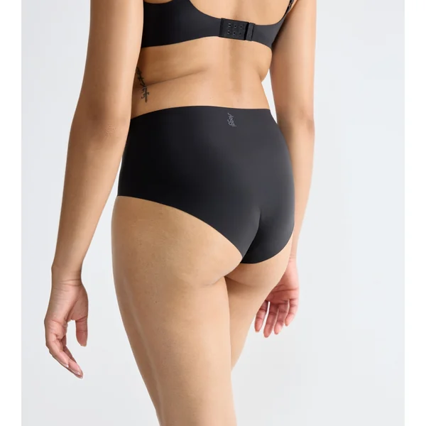 Culotte taille haute noire Sloggi