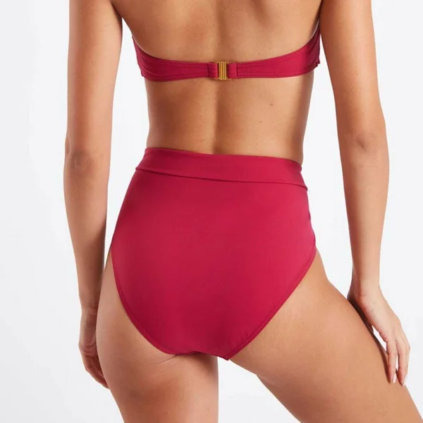 Culotte taille haute rose Livia