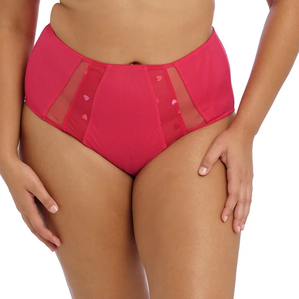 Culotte Taille Haute - Rouge Elomi Sachi