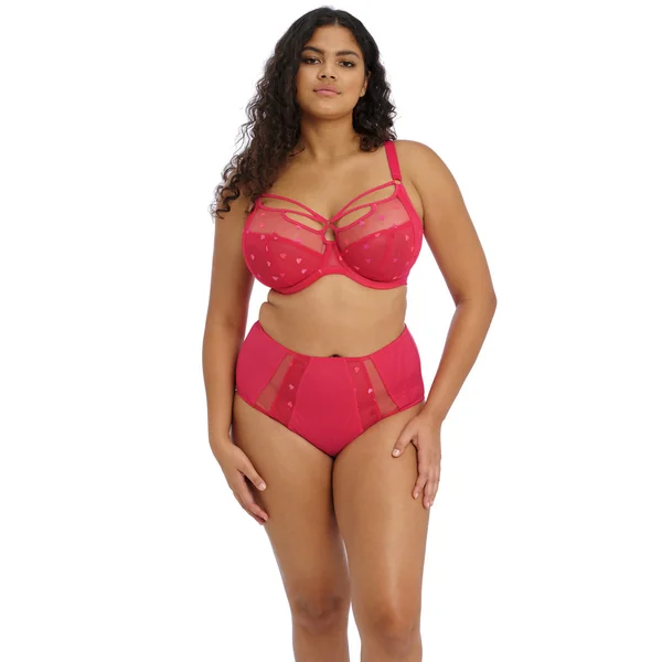 Culotte Taille Haute - Rouge Elomi Sachi