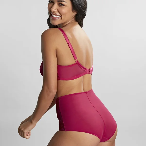 Culotte taille haute rouge Panache