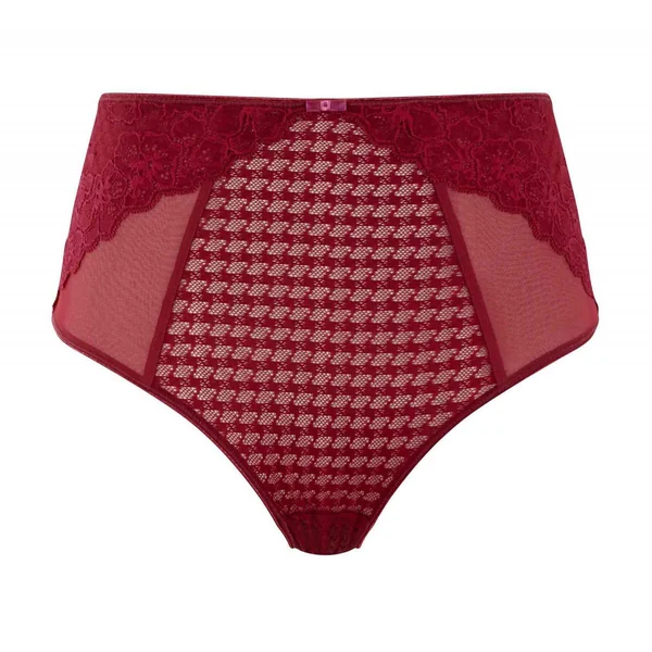 Culotte taille haute - Rouge Panache