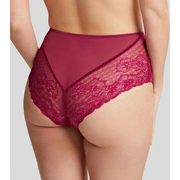 Culotte taille haute - Rouge Panache