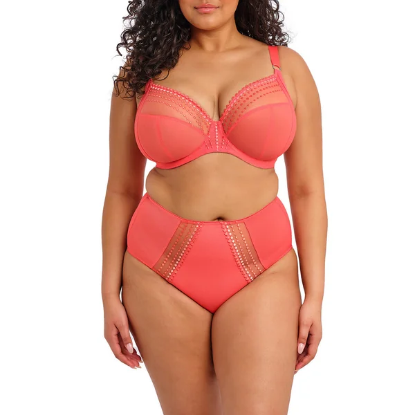 Culotte taille haute - Sunset corail Elomi MATILDA