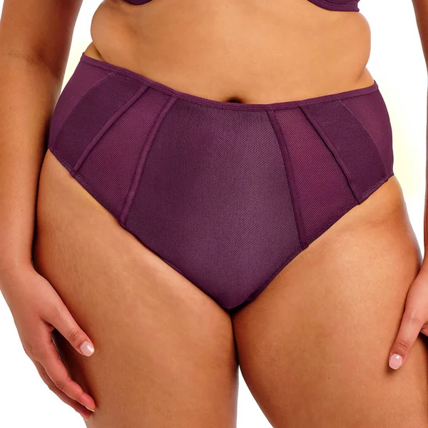 Culotte taille haute violette Elomi