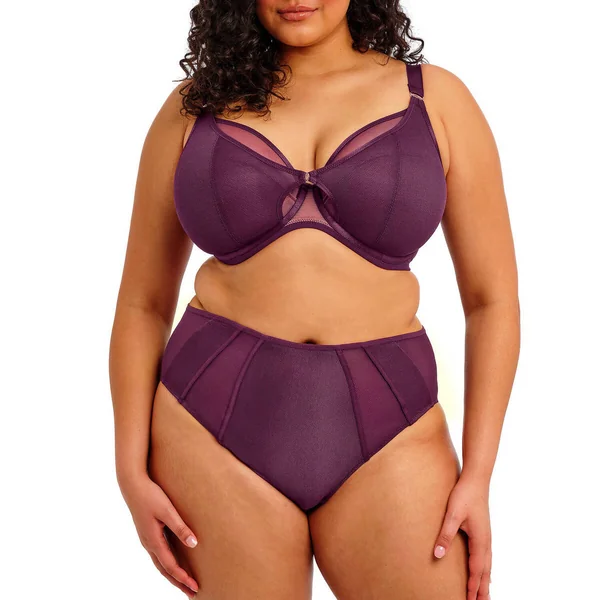 Culotte taille haute violette Elomi
