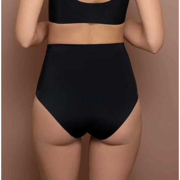Culotte taille midi invisible Noire Bye Bra Invisible Shapewear Bye Bra
