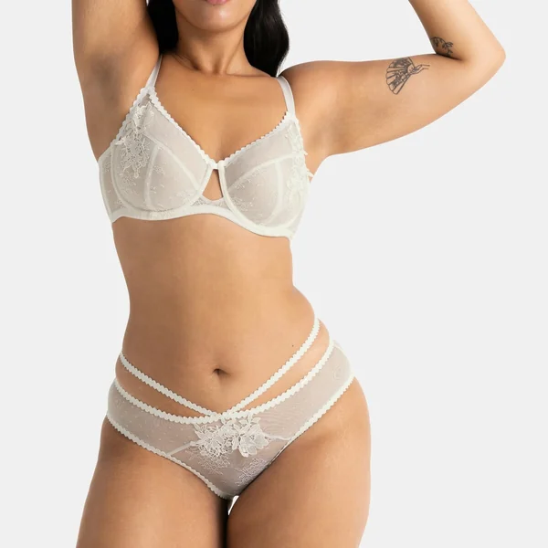 Culotte transparent - Ivoire Dorina