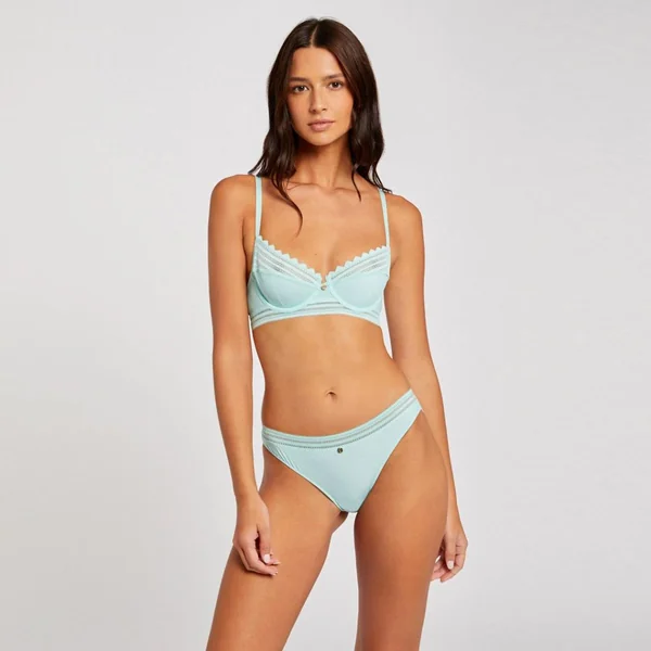 Culotte turquoise Tina bleu Morgan Lingerie