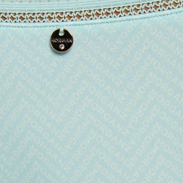 Culotte turquoise Tina bleu Morgan Lingerie