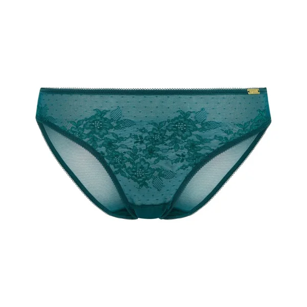 Culotte verte foncée Gossard Glossies Lace