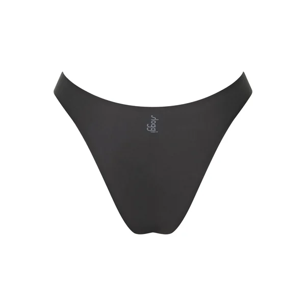 Culotte échancrée noire Sloggi