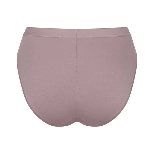 Culotte échancrée rose en coton Sloggi