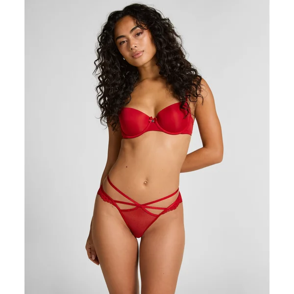 Culottes brésiliennes Fashion Lot de 5 - Rouge