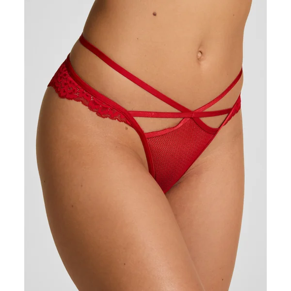 Culottes brésiliennes Fashion Lot de 5 - Rouge