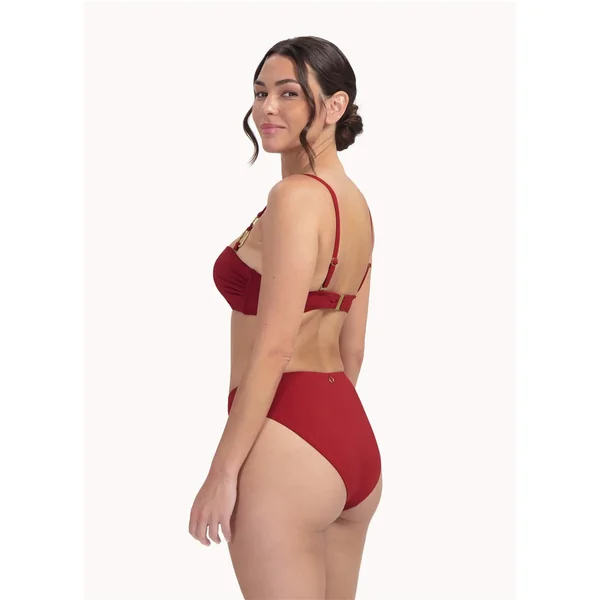 Cyell - Haut de Bikini bandeau avec cerceau 36 (80) E Rouge