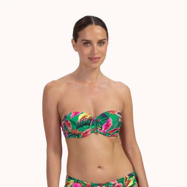 Cyell - Haut de Bikini bandeau Multi Fonction 36 (80) F Floral Forest