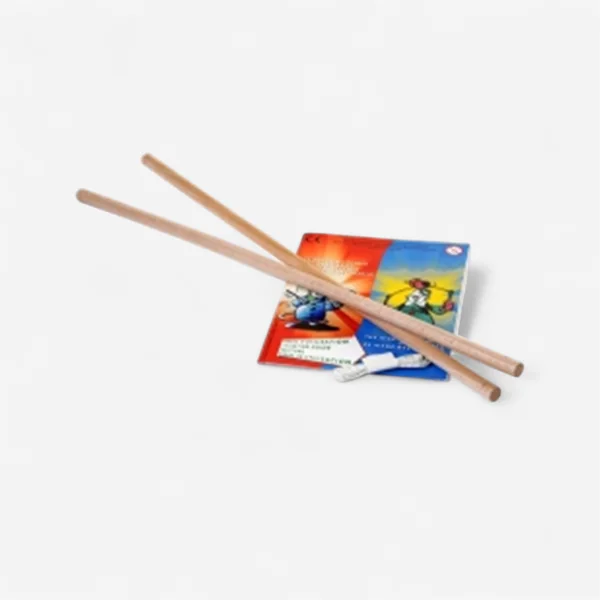 Diabolo Big + baguettes en bois + livret - jaune
