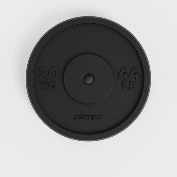 Disque de musculation fonte 20kg 28mm, composé à 80 % de fonte recyclée