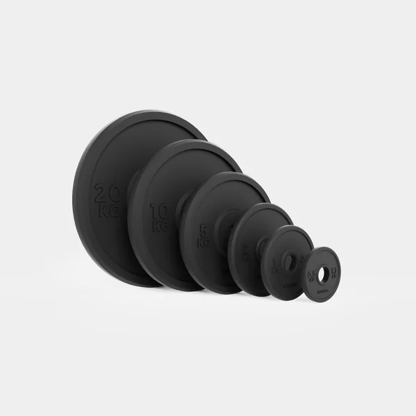 Disque de musculation fonte 5kg 28mm, disque de fonte à 80 % recyclée