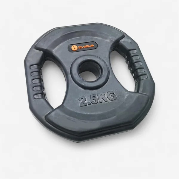 Disque pump poignées 2,5 Kg Noir Sveltus