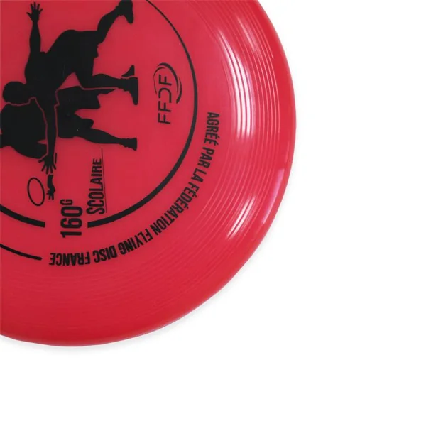 Disque volant ultimate Lmi&Fox 160 gr - Disque Scolaire rouge